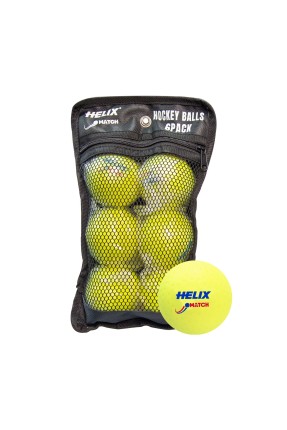 Helix Match 6'lı Hokey Topu - Sarı