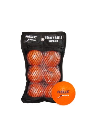 Helix Match 6'lı Hokey Topu - Turuncu