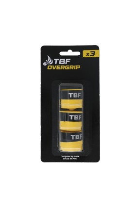 TBF 3'lü Badminton Grip - Sarı