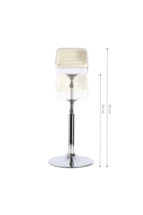 Helix Magnezyum Tozu Standı - Beyaz Helix Magnezyum Tozu Standı - Beyaz