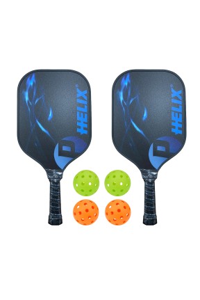 Helix Fiber Pickleball Raket Seti