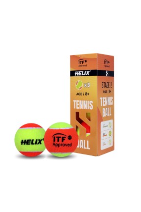 Helix 8+ Age ITF Approved Tennis Ball Helix 8+ Age ITF Approved Tennis Ball