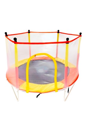 Helix Mesh Protected Trampoline - Orange Helix Mesh Protected Trampoline - Orange