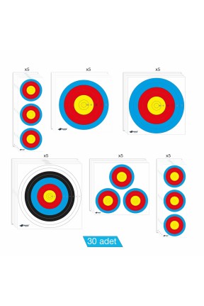 Hedef Kağıdı Seti