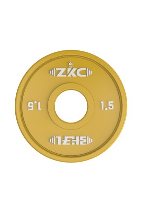 ZKC IWF Onaylı Çocuk Halter Ağırlığı 1,5 Kilogram