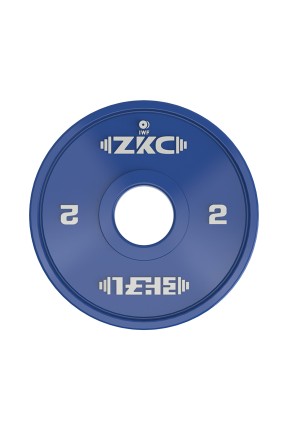 ZKC IWF Onaylı Çocuk Halter Ağırlığı 2 Kilogram