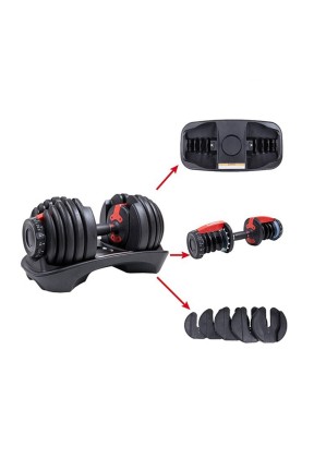 Helix Dambıl Ayarlanabilir AD-40 2,5kg-40kg Helix Dambıl Ayarlanabilir AD-40 2,5kg-40kg