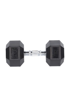 Helix Dambıl Kauçuk HX-2 2.5kg Helix Dambıl Kauçuk HX-2 2.5kg