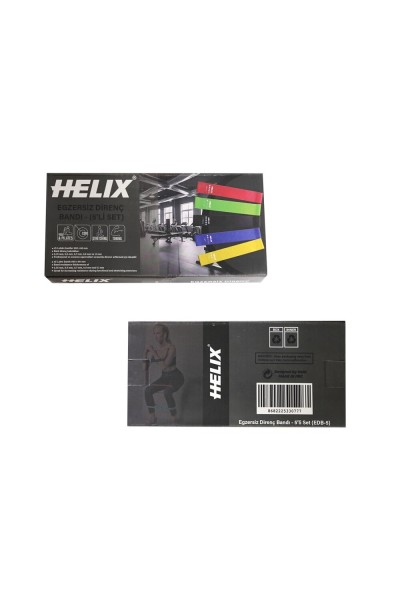 Helix Egzersiz Direnç Bandı Seti EDB-5