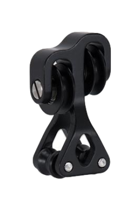 Kinetic Cable Guard Slide W/ Bearings 'Kinetic Glide' Siyah