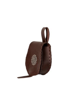 Ottoman Geleneksel Kese Koyu Kahverengi