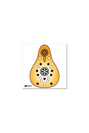 Pars Hedef Kağıdı Puta 42x42cm