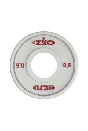 ZKC Antrenman Plakası ZKX-I 0.5kg IWF Onaylı ZKC Antrenman Plakası ZKX-I 0.5kg IWF Onaylı