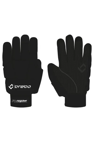 Brabo F1 Indoor Eldiven Siyah Size: M | Hokey Eldivenleri - Navek Sport Brabo F1 Indoor Eldiven Siyah Size: M