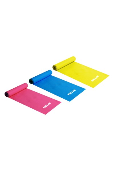 Helix 3'lü Pilates Bandı 120 cm | Pilates Bandı - Navek Sport Helix 3'lü Pilates Bandı 120 cm