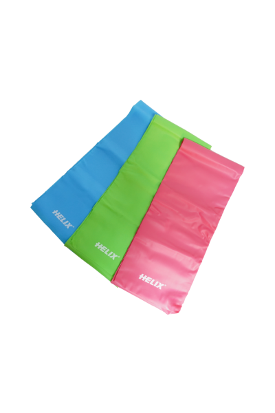 Helix 3'lü Pilates Bandı 150 Cm | Pilates Bandı - Navek Sport Helix 3'lü Pilates Bandı 150 Cm
