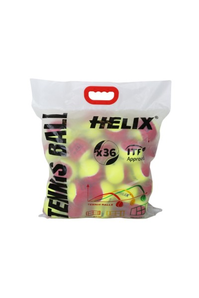 Helix 4-7 Yaş ITF Onaylı 36'lı Tenis Topu | Tenis Topları - Navek Sport Helix 4-7 Yaş ITF Onaylı 36'lı Tenis Topu