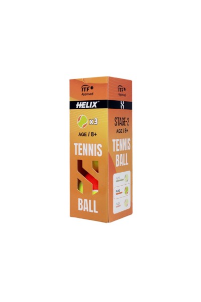 Helix 8+ Yaş ITF Onaylı Tenis Topu | Tenis Topları - Navek Sport Helix 8+ Yaş ITF Onaylı Tenis Topu