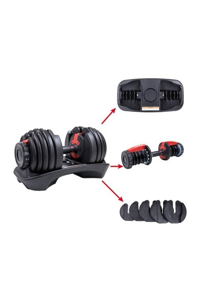 Helix Ayarlanabilir Dambıl (2,5KG 24KG) | Dambıllar - Navek Sport Helix Ayarlanabilir Dambıl (2,5KG 24KG)