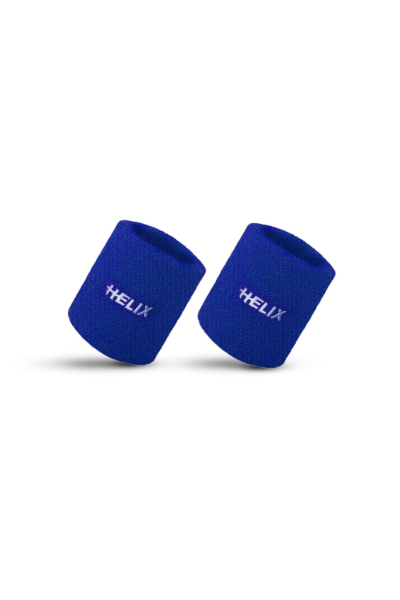 Helix Bilek Bandı - Mavi | Tenis Giyim - Navek Sport Helix Bilek Bandı - Mavi