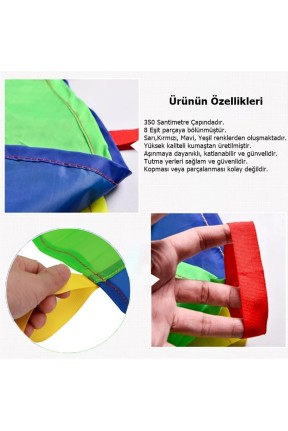 Helix Çocuk Paraşüt Aktivite Oyuncağı Helix Çocuk Paraşüt Aktivite Oyuncağı