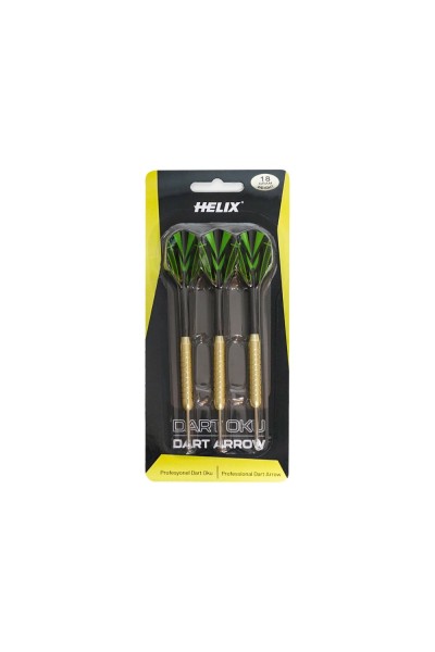 Helix Dart Arrow 18 Grams - Yeşil 3'lü | Dart Oku - Navek Sport Helix Dart Arrow 18 Grams - Yeşil 3'lü