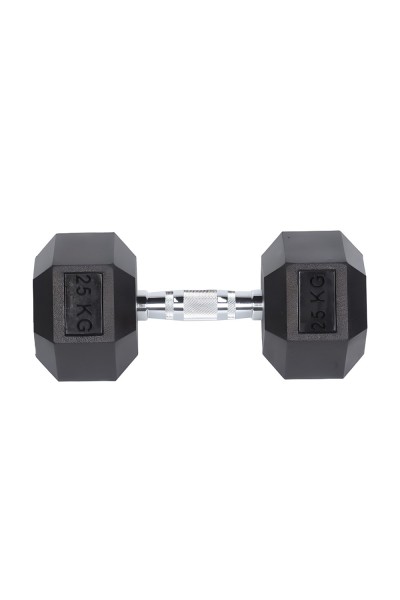 Helix Kauçuk Dambıl 25 KG | Dambıllar - Navek Sport Helix Kauçuk Dambıl 25 KG