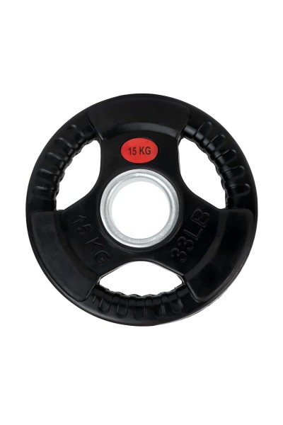 Helix Kauçuk Kaplı Olimpik Plaka 15 KG | Plaka Set - Navek Sport Helix Kauçuk Kaplı Olimpik Plaka 15 KG