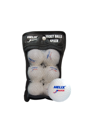 Helix Match 6'lı Hokey Topu - Beyaz
