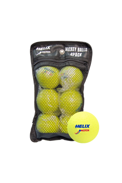 Helix Match 6'lı Hokey Topu - Sarı | Hokey Topu - Navek Sport Helix Match 6'lı Hokey Topu - Sarı