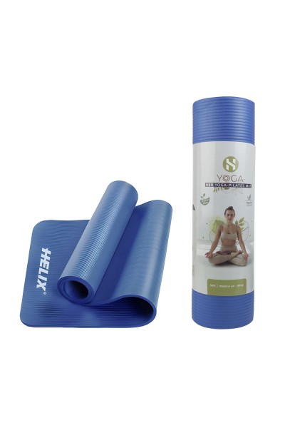 Helix NBR Yoga Matı - Mavi
