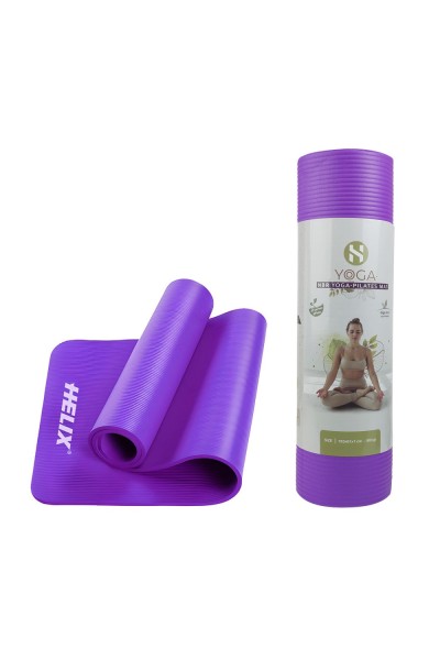 Helix NBR Yoga Matı - Mor