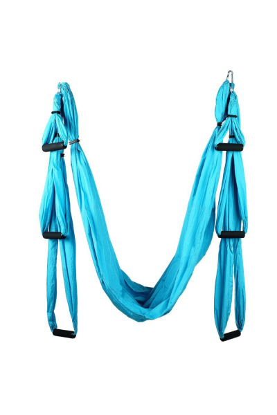 Helix Yoga Hamak - Mavi | Pilates Ekipmanları - Navek Sport Helix Yoga Hamak - Mavi