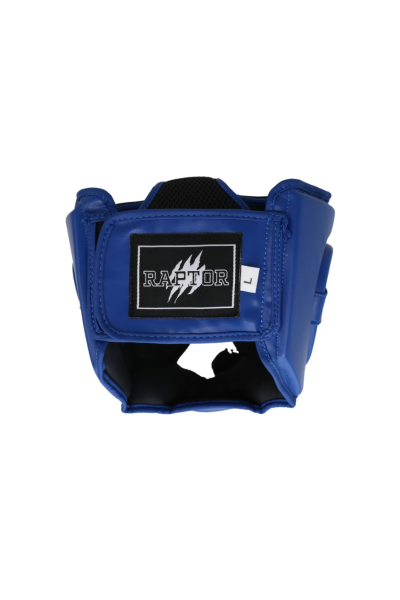 Raptor Açık Boks Kickboks Kafa Koruyucu HG Mavi | Açık Kask - Navek Sport Raptor Açık Boks Kickboks Kafa Koruyucu HG Mavi