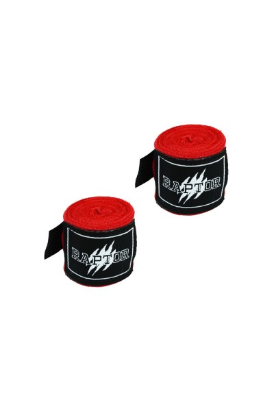 Raptor Boks Bandajı - Kırmızı