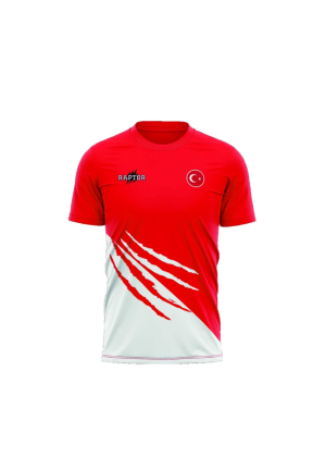 Raptor Milli Takım Tişört Kırmızı Raptor Milli Takım Tişört Kırmızı