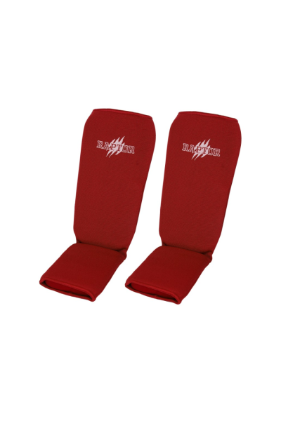 Raptor Muay Thai Shin Guard Size: Kırmızı | Kaval Koruyucu - Navek Sport Raptor Muay Thai Shin Guard Size: Kırmızı