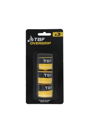 TBF 3'lü Badminton Grip - Sarı TBF 3'lü Badminton Grip - Sarı