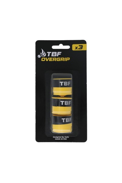 TBF 3'lü Badminton Grip - Sarı | Badminton Gripleri - Navek Sport TBF 3'lü Badminton Grip - Sarı