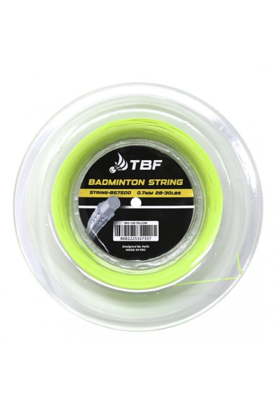 TBF Badminton Kordaj 100 Metre - Sarı | Badminton Kordajları - Navek Sport TBF Badminton Kordaj 100 Metre - Sarı