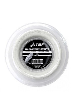 TBF Badminton Kordaj 200 Metre - Beyaz TBF Badminton Kordaj 200 Metre - Beyaz