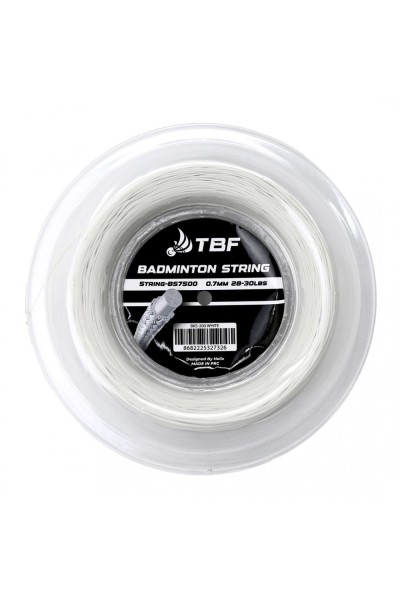 TBF Badminton Kordaj 200 Metre - Beyaz