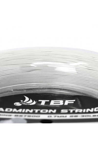 TBF Badminton Kordaj 200 Metre - Beyaz
