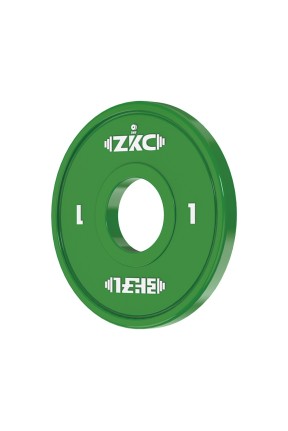 ZKC IWF Onaylı Antrenman Plakası 1 Kilogram