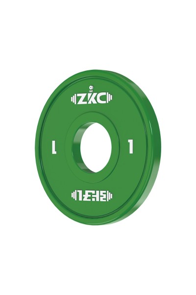 ZKC IWF Onaylı Antrenman Plakası 1 Kilogram