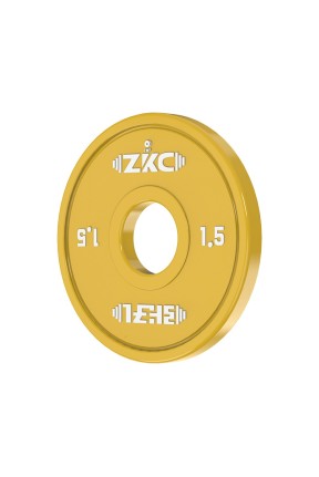 ZKC IWF Onaylı Antrenman Plakası 1,5 Kilogram