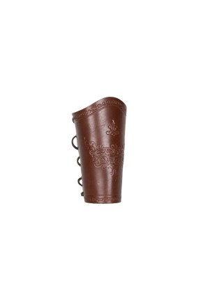 Ottoman Geleneksel Kol Koruycu Patterned Leather