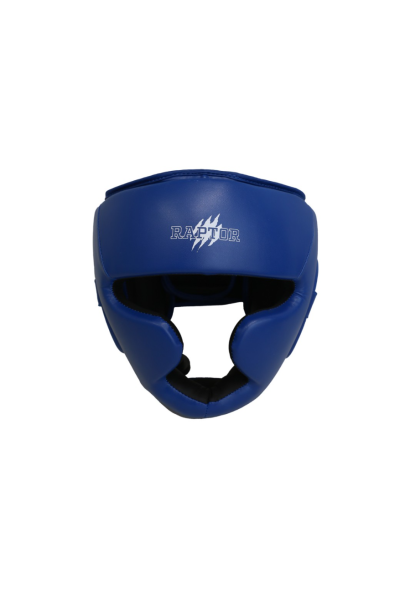 Raptor Açık Kask Kickboks Kafa Koruyucu HG Mavi