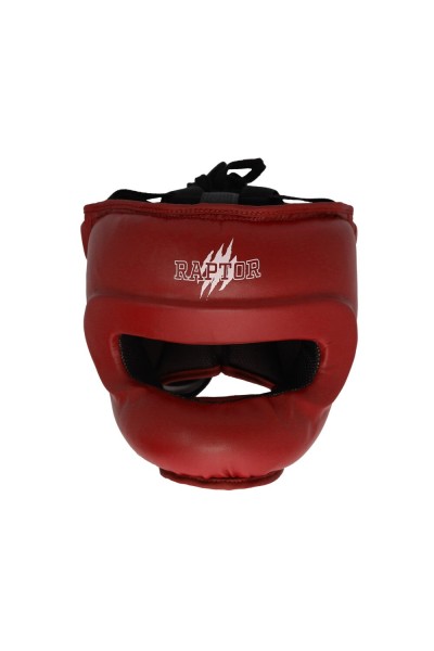 Raptor Kapalı Kask Kırmızı - HG