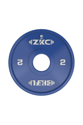 ZKC Antrenman Plakası ZKX-I 2kg IWF Onaylı